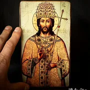 Икона "Христос - Великий Архиерей " — фотография 2