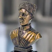 Бюст «Врангеля» из бронзы — фотография 1