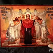 Икона Богоматери "О тебе радуется" — фотография 1