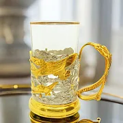 Латунный подстаканник «ВВС» — фотография 1