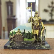 Композиция «Русь изначальная» (Витязь) из бронзы — фотография 1
