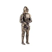 Статуэтка «Средневековый рыцарь» из бронзы — фотография 2