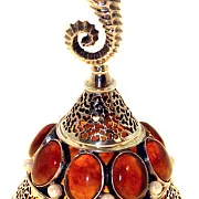 Кубок для вина из янтаря — фотография 5