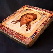 Икона Спас Нерукотворный («Спас Мокрая Брада») — фотография 6