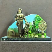 Бронзовая статуэтка «Погранзастава» — фотография 1